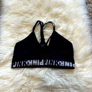 PINK Black bra